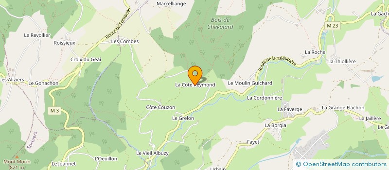 localisation de l'entreprise 952 541 811   SORBIERS