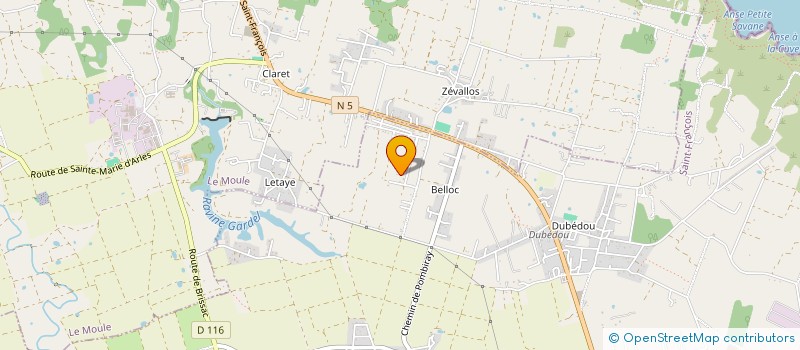 localisation de l'entreprise 952 544 716 à SAINT-FRANCOIS