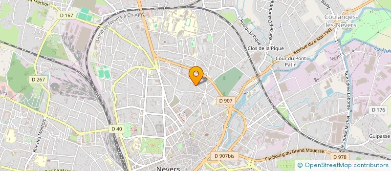 localisation de l'entreprise 952 554 574  à NEVERS