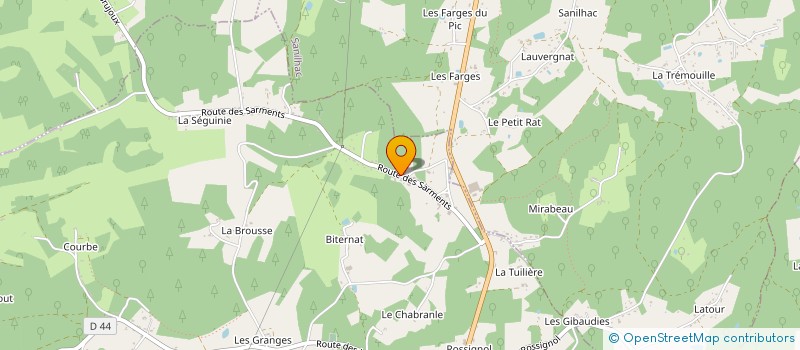 localisation de l'entreprise 952 564 664   PERIGUEUX