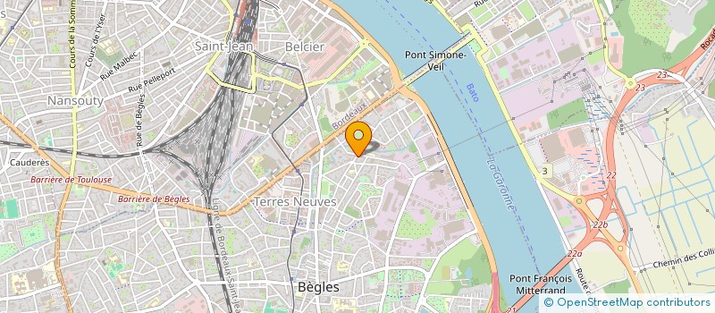 localisation de l'entreprise 952 573 418  à BEGLES