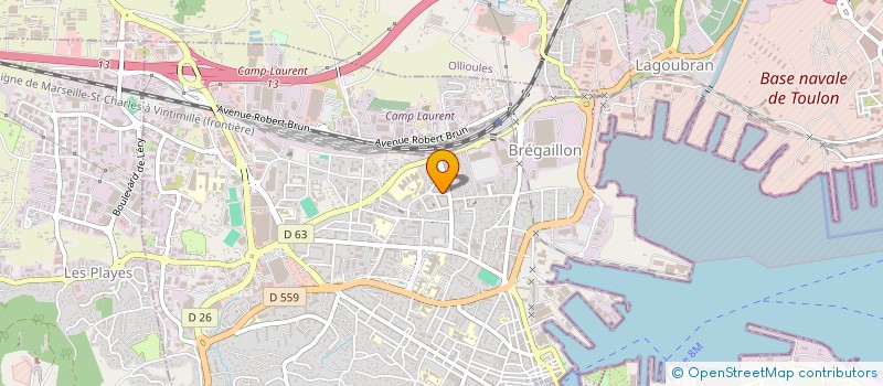 localisation de l'entreprise 952 596 799   TOULON