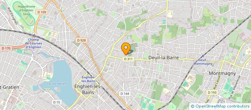 localisation de l'entreprise 952 597 540   DEUIL-LA-BARRE