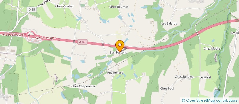 localisation de l'entreprise 952 607 513   ORLEAT