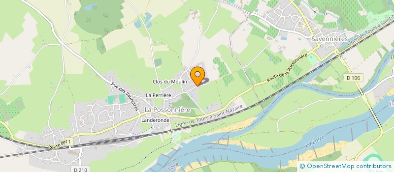 localisation de l'entreprise 952 622 546   LA POSSONNIERE