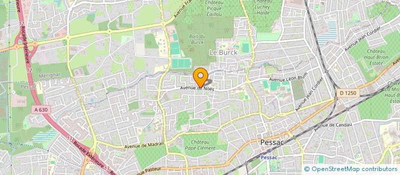 localisation de l'entreprise 952 624 641   PESSAC