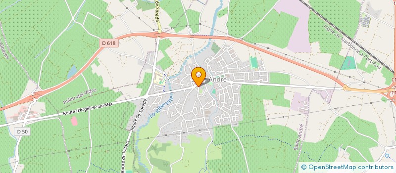 localisation de l'entreprise 952 645 257   ST ANDRE