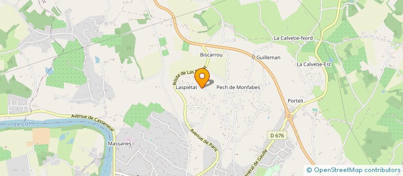 localisation de l'entreprise 952 647 964   BORDEAUX