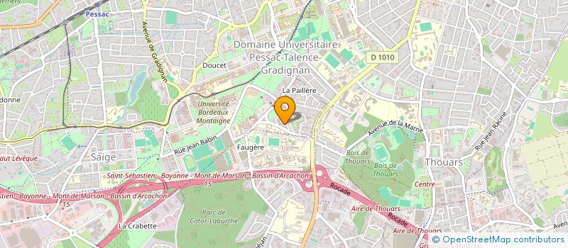 localisation de l'entreprise 952 673 051  à LA TESTE-DE-BUCH