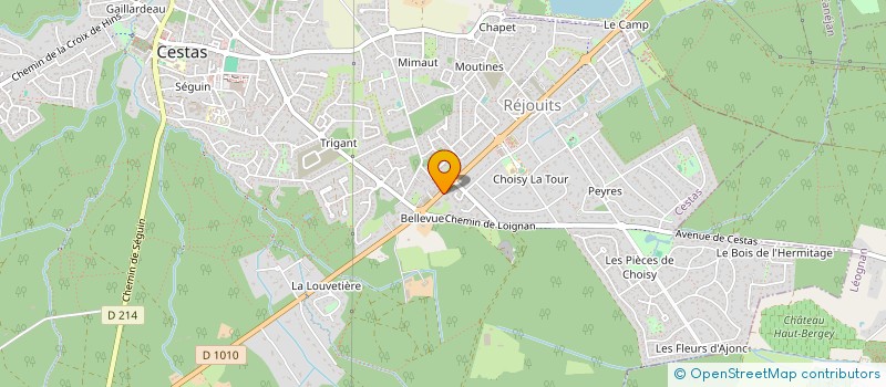 localisation de l'entreprise 952 692 085   CESTAS