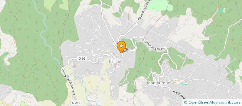 localisation de l'entreprise 952 693 661   CALLIAN