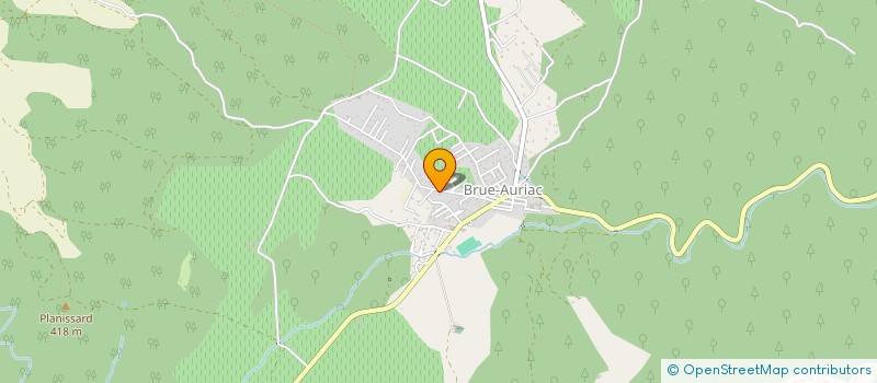 localisation de l'entreprise 952 698 017   BRUE-AURIAC