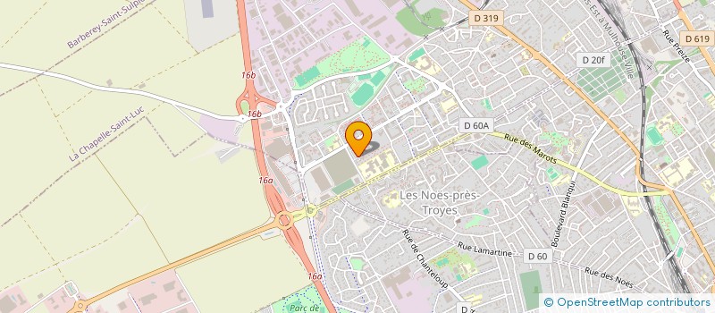 localisation de l'entreprise 952 701 910 à LA CHAPELLE-SAINT-LUC
