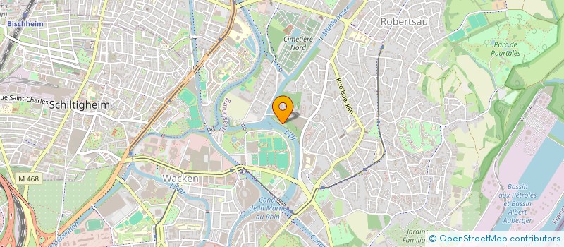 localisation de l'entreprise 952 709 939 à STRASBOURG