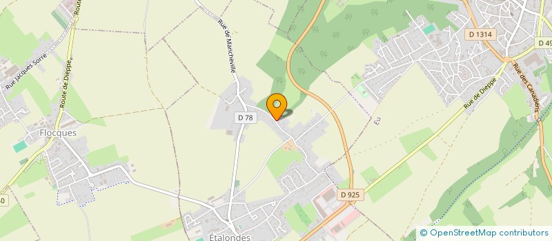 localisation de l'entreprise 952 716 280   ETALONDES