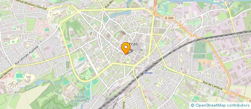 localisation de l'entreprise 952 734 267  à ARRAS