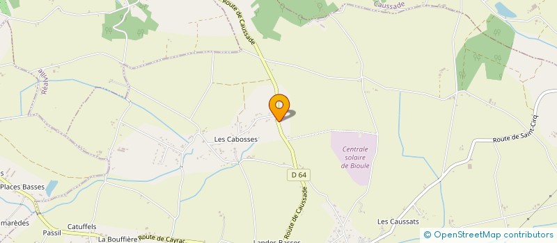 localisation de l'entreprise 952 739 621   BIOULE