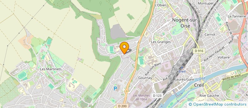 localisation de l'entreprise 952 739 902   SENLIS