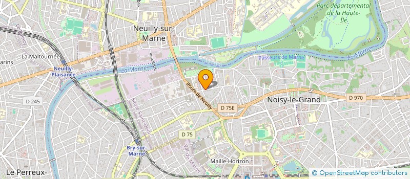 localisation de l'entreprise 952 741 122   NOISY-LE-GRAND