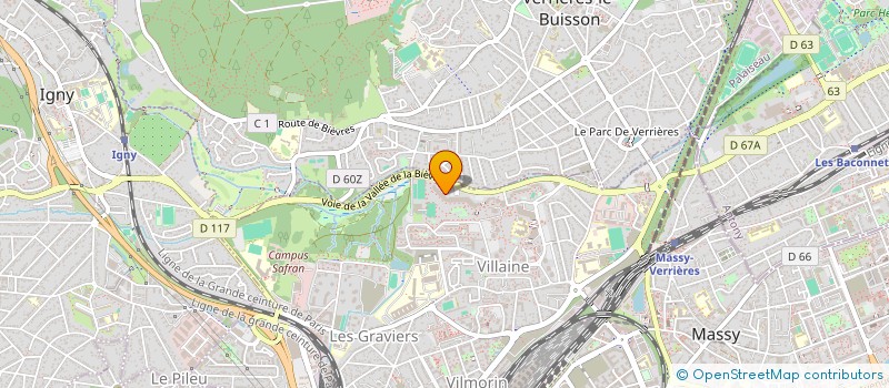 localisation de l'entreprise 952 787 935   MASSY