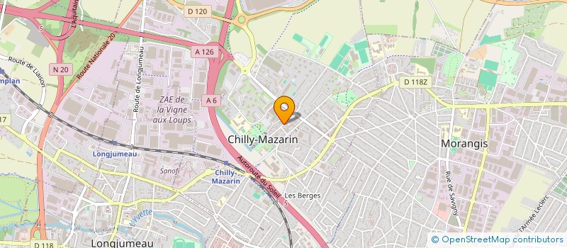 localisation de l'entreprise 952 811 503   CHILLY-MAZARIN