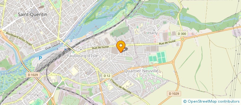 localisation de l'entreprise 952 811 743   SAINT-QUENTIN