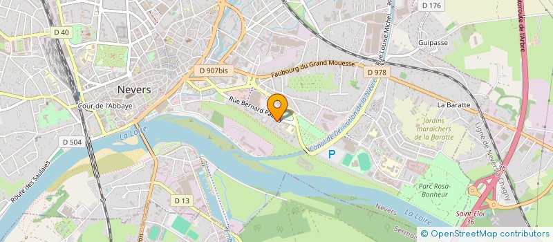 localisation de l'entreprise 952 850 667   NEVERS