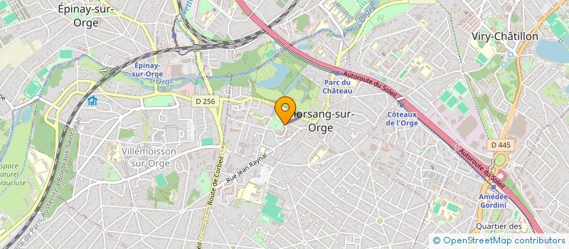 localisation de l'entreprise 952 852 127   MORSANG-SUR-ORGE