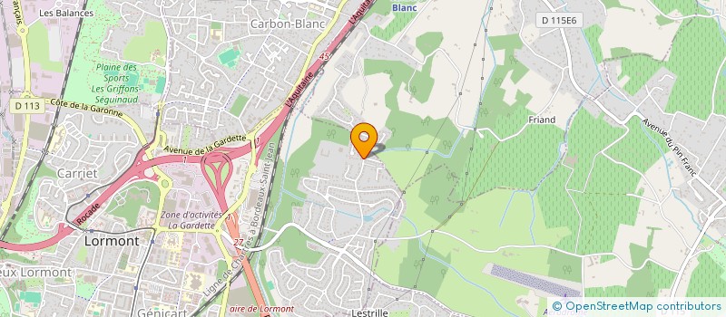 localisation de l'entreprise 952 853 976   LORMONT