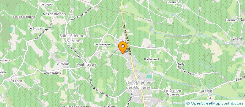 localisation de l'entreprise 952 858 264   SAINT-ETIENNE-DES-OULLIERES