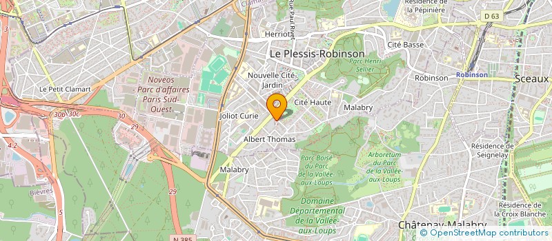 localisation de l'entreprise 952 862 373   LE PLESSIS-ROBINSON