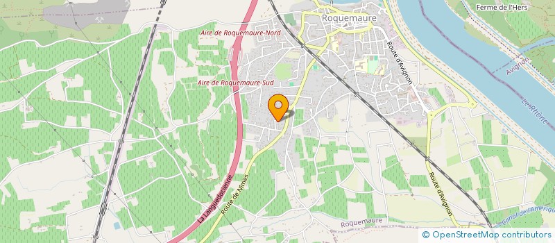 localisation de l'entreprise 952 874 527   ROQUEMAURE