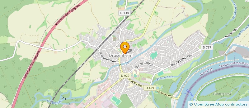 localisation de l'entreprise 952 884 534   DRUSENHEIM