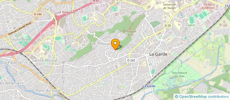 localisation de l'entreprise 952 889 715   LA GARDE