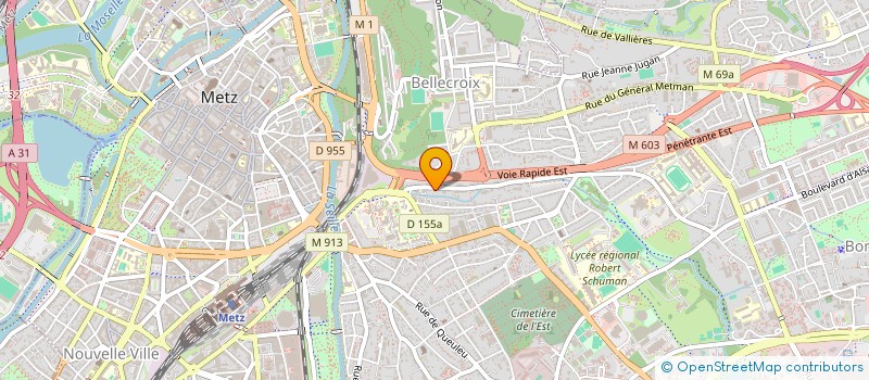 localisation de l'entreprise 952 891 570   METZ