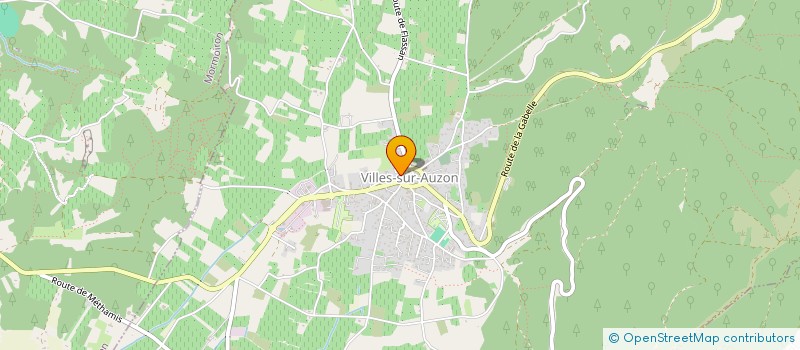 localisation de l'entreprise 952 894 061   VILLES-SUR-AUZON
