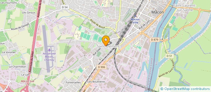 localisation de l'entreprise 952 901 312 à MACON