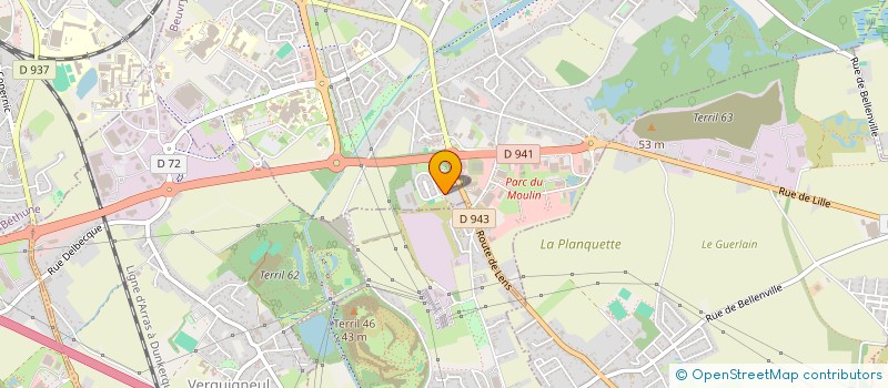 localisation de l'entreprise 952 910 412  à BETHUNE