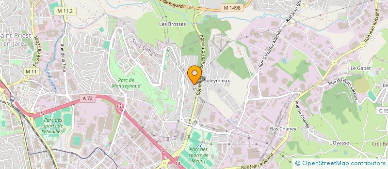 localisation de l'entreprise 952 930 063   SAINT-ETIENNE