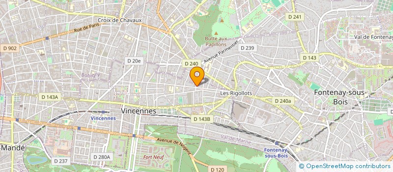localisation de l'entreprise 952 950 582  à VINCENNES