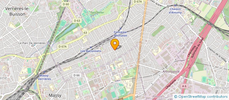 localisation de l'entreprise 952 955 391  à ANTONY