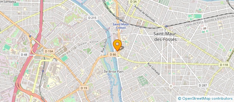 localisation de l'entreprise 952 962 231   SAINT-MAUR-DES-FOSSES