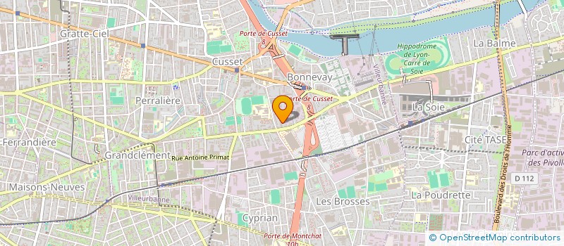 localisation de l'entreprise 953 002 540   VILLEURBANNE