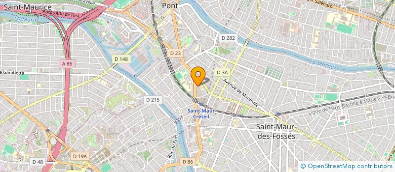 localisation de l'entreprise 953 010 063  à SAINT-MAUR-DES-FOSSES