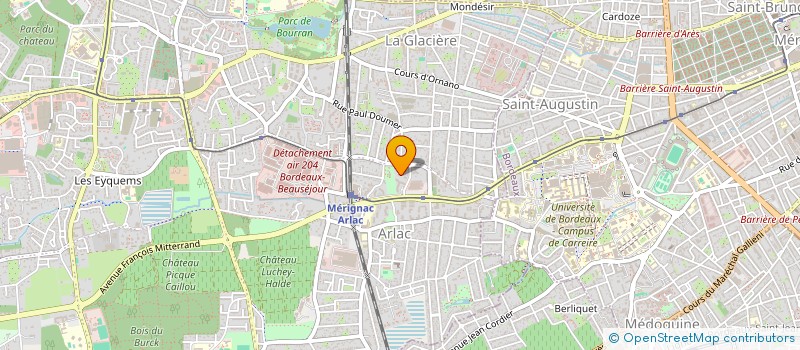 localisation de l'entreprise 953 012 135   PESSAC