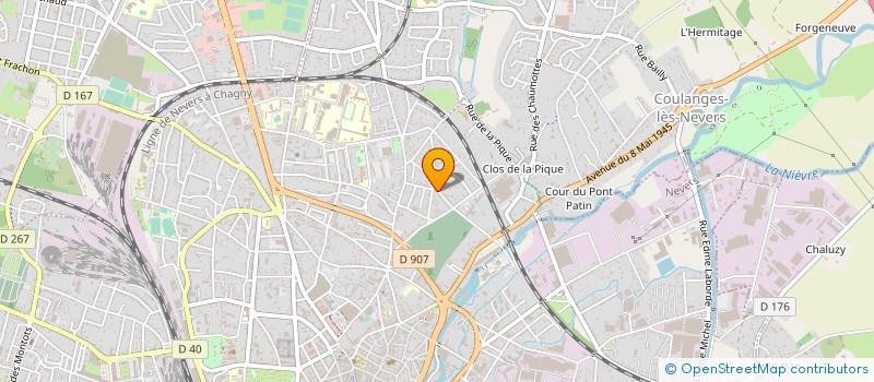 localisation de l'entreprise 953 012 937  à NEVERS