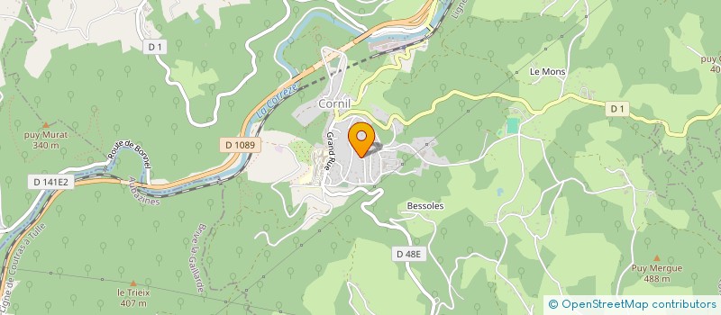 localisation de l'entreprise 953 034 758   CORNIL