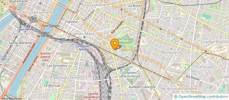 localisation de l'entreprise 953 055 035   LYON