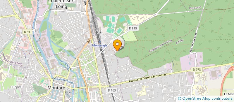 localisation de l'entreprise 953 055 134 à MONTARGIS