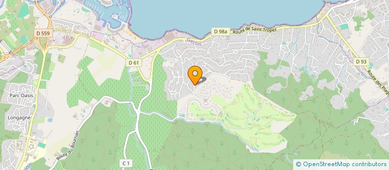 localisation de l'entreprise 953 055 431  à SAINT-TROPEZ